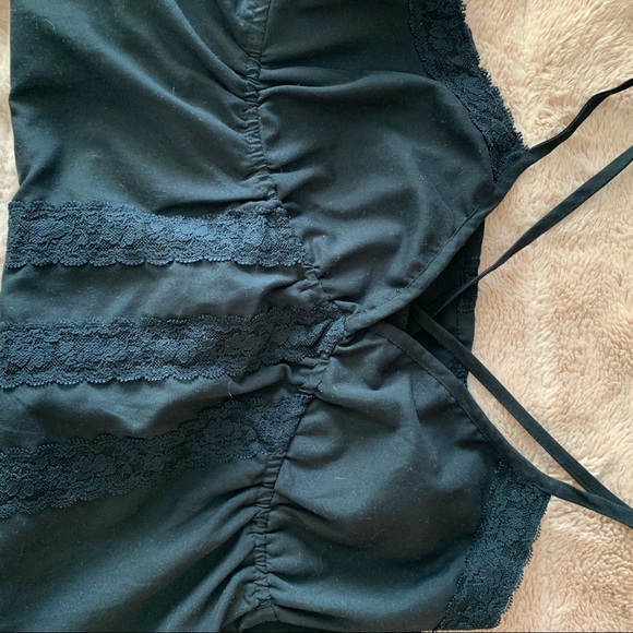 Black Roxy bohemian top - Picture 2 of 4